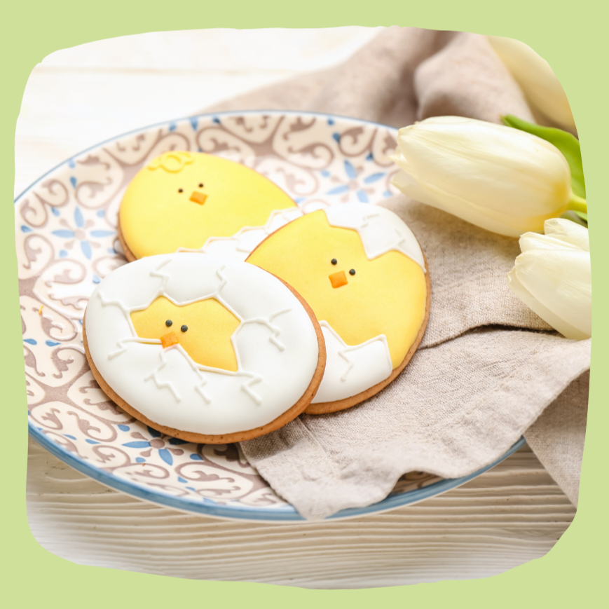 Easter Egg Biscuit Decorating